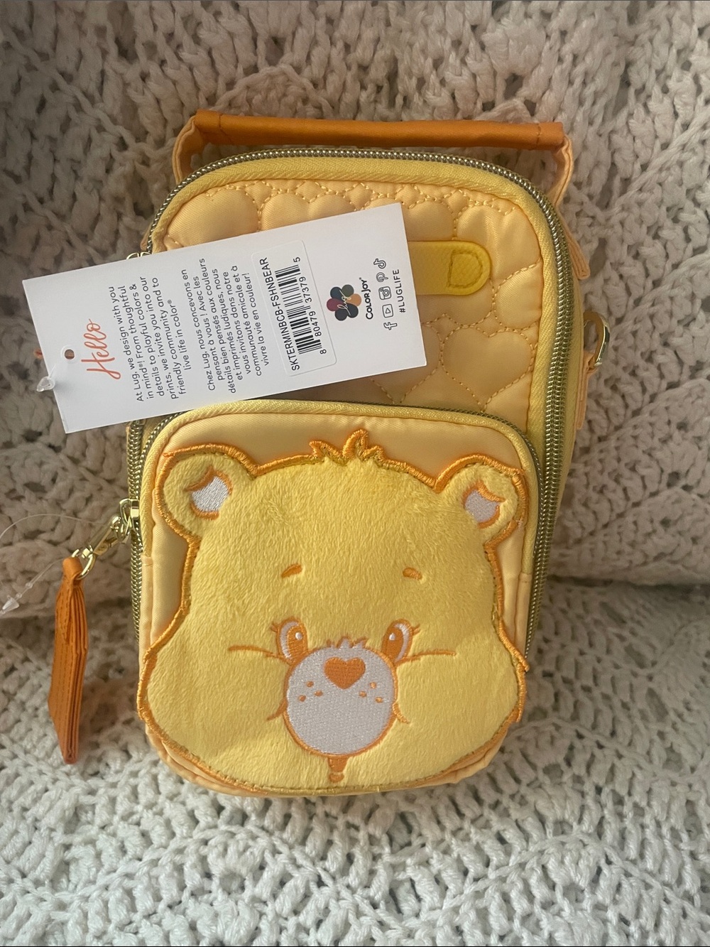 NWT- Lug Care Bear Skeeter Mini Bridge Funshine Bear